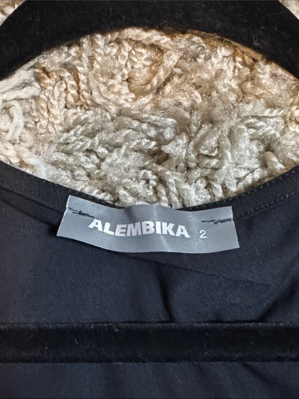 Alembika Essential Asymmetrical Tank Top Black size 2 (8-10) - Picture 6 of 12
